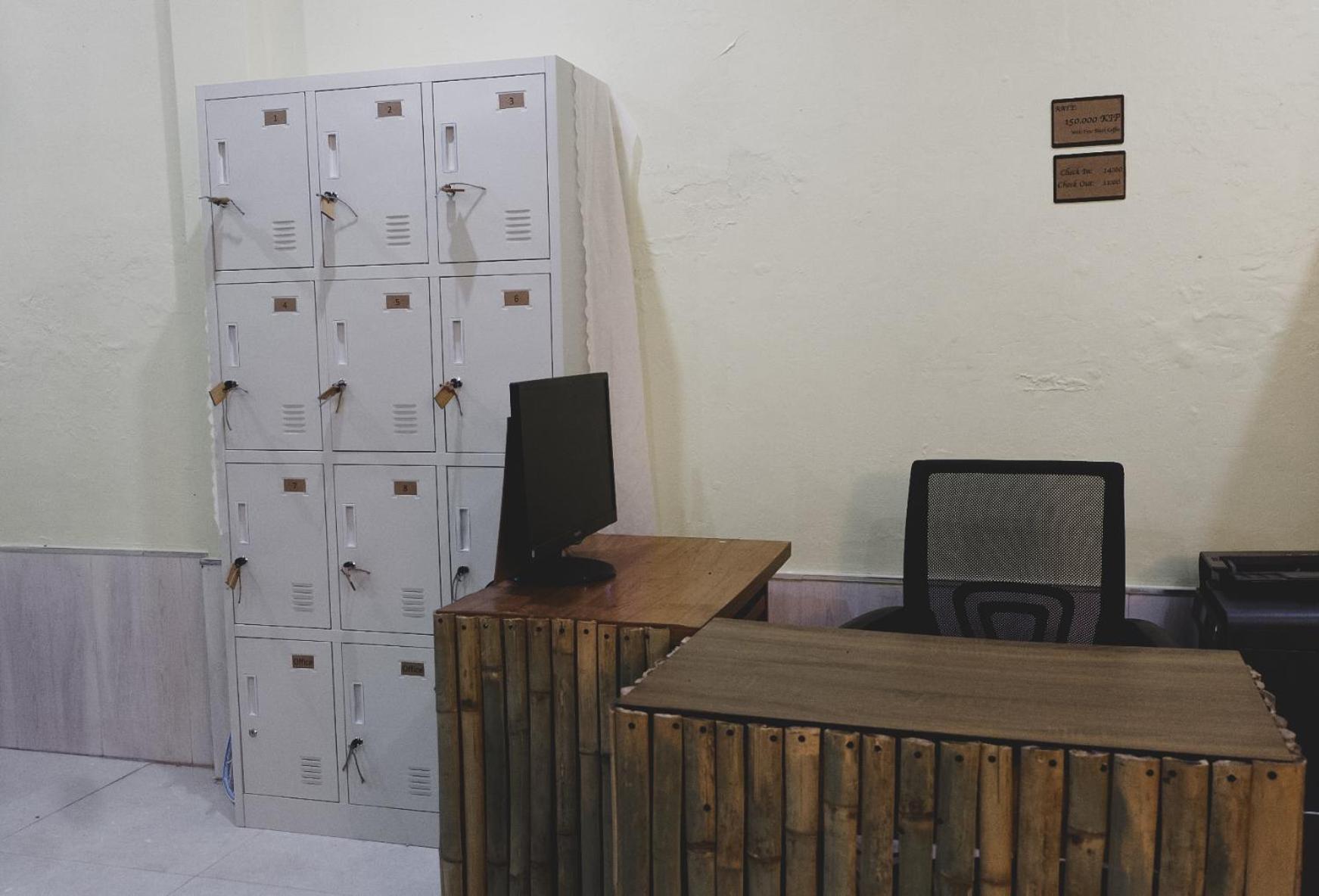 Non Pakse Hostel & Coffee House Luaran gambar