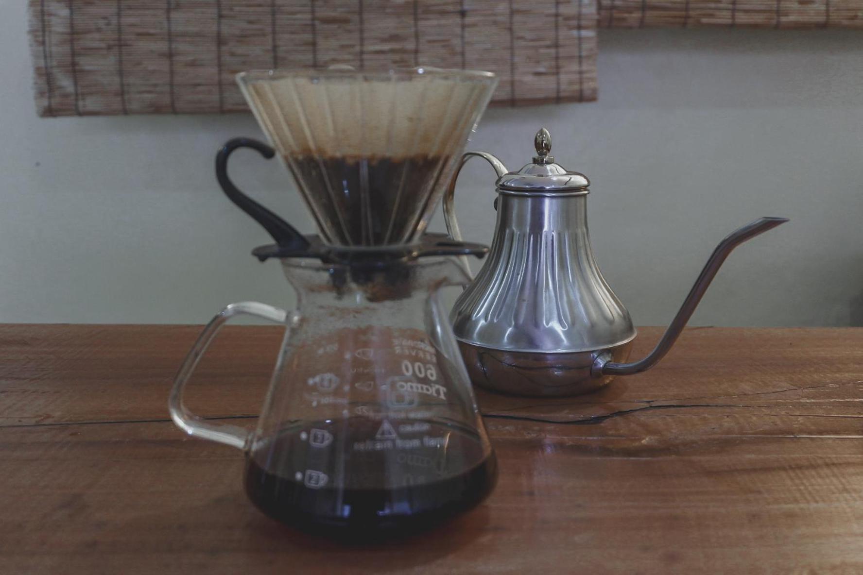 Non Pakse Hostel & Coffee House Luaran gambar