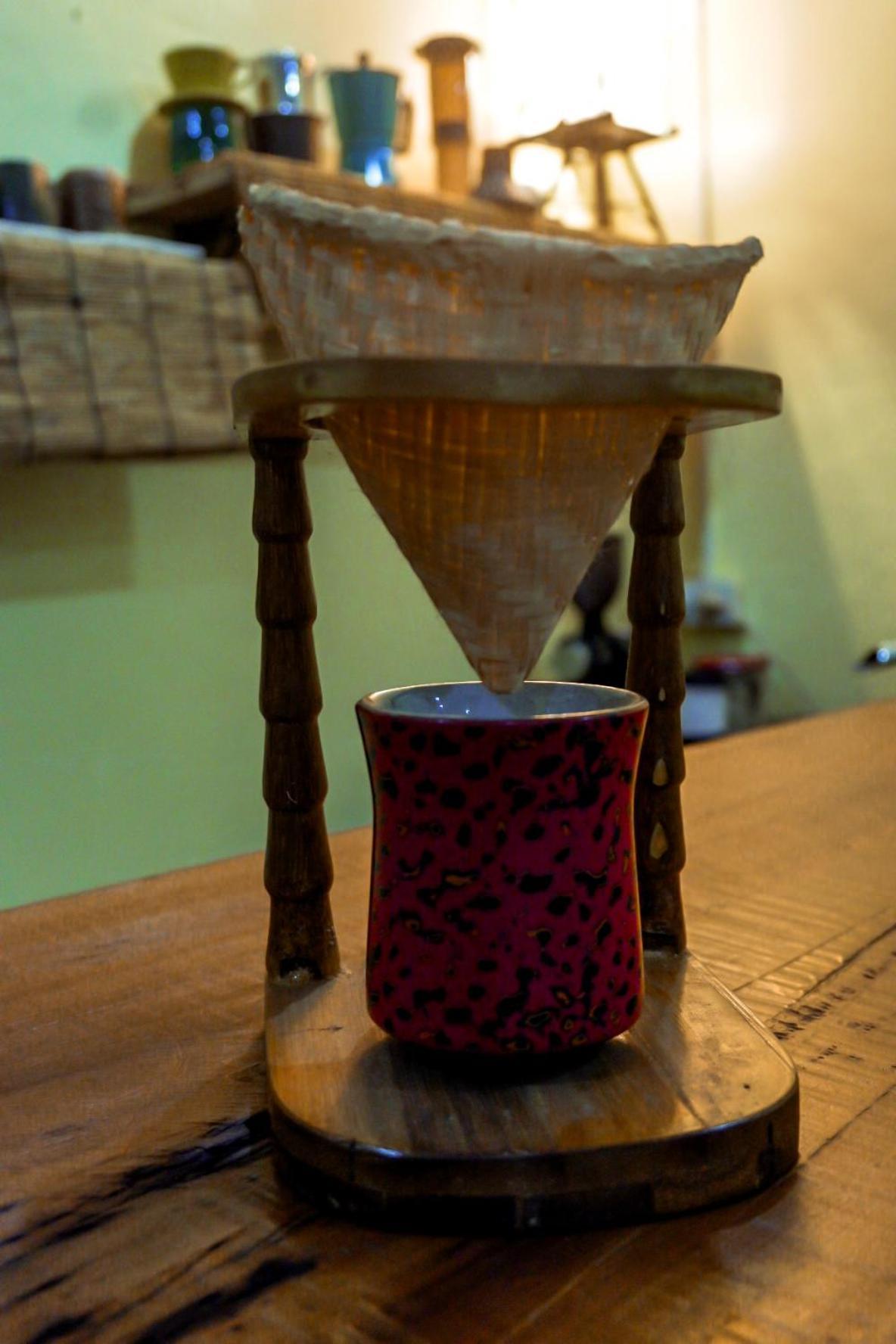Non Pakse Hostel & Coffee House Luaran gambar