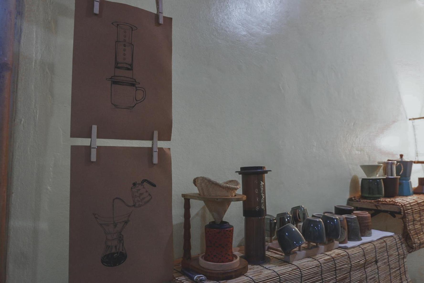 Non Pakse Hostel & Coffee House Luaran gambar